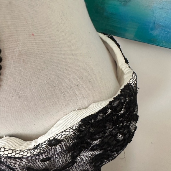 Dolce & Gabbana Y2K Black And White Tulle Lace Corset Mini Dress - Picture 6 of 16